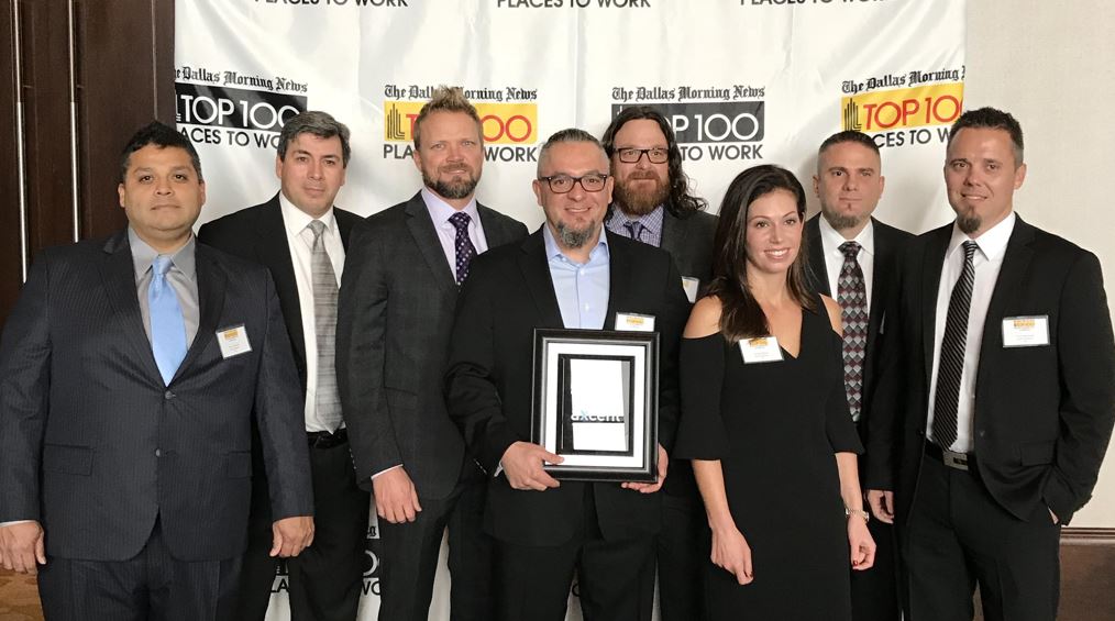 2x Winner Top 100 Company to Work for in DFW